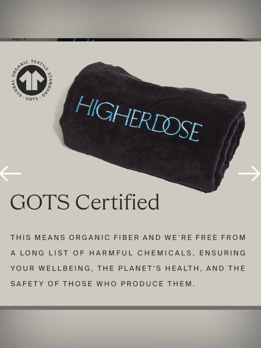 HigherDOSE Infrared Sauna Blanket + Organic Cotton Towel Insert - Picture 7 of 7
